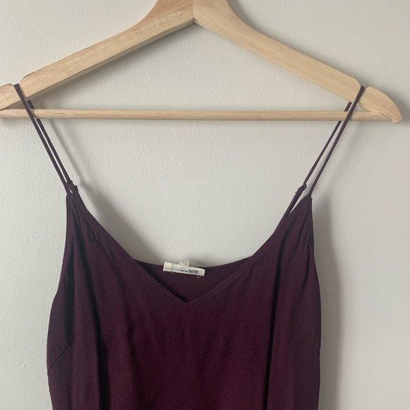 Burgundy Aritzia Wilfred Free Tank - Picture 2 of 7